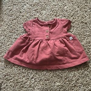 Baby girl dress with bloomers
